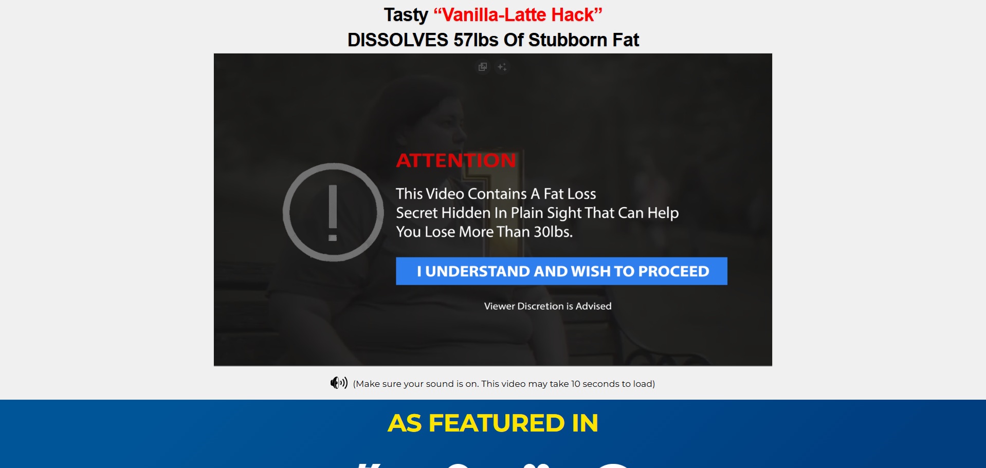Ignitra - VSL - Including Checkout Event Tracking - (Nutra / Diet) - [US, DE, CA, UK, FR, AU + 187 more]