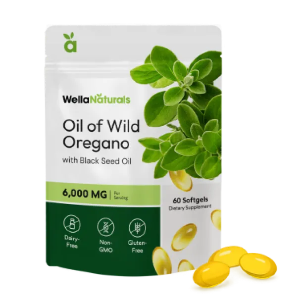 WellaNaturals Oregano Oil Pills Продукт